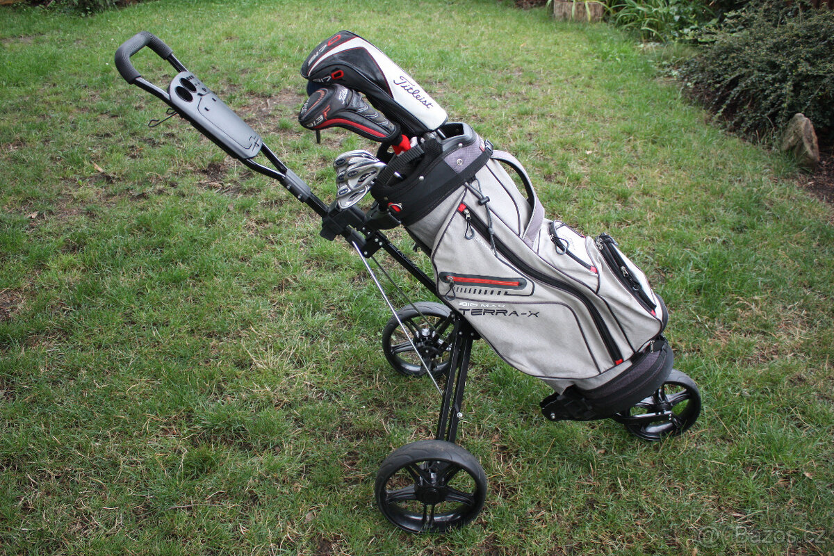 3-KOLOVÝ GOLFOVÝ VOZÍK + BAG BIG-MAX