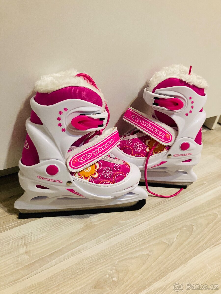 Dívčí lední brusle 30-33