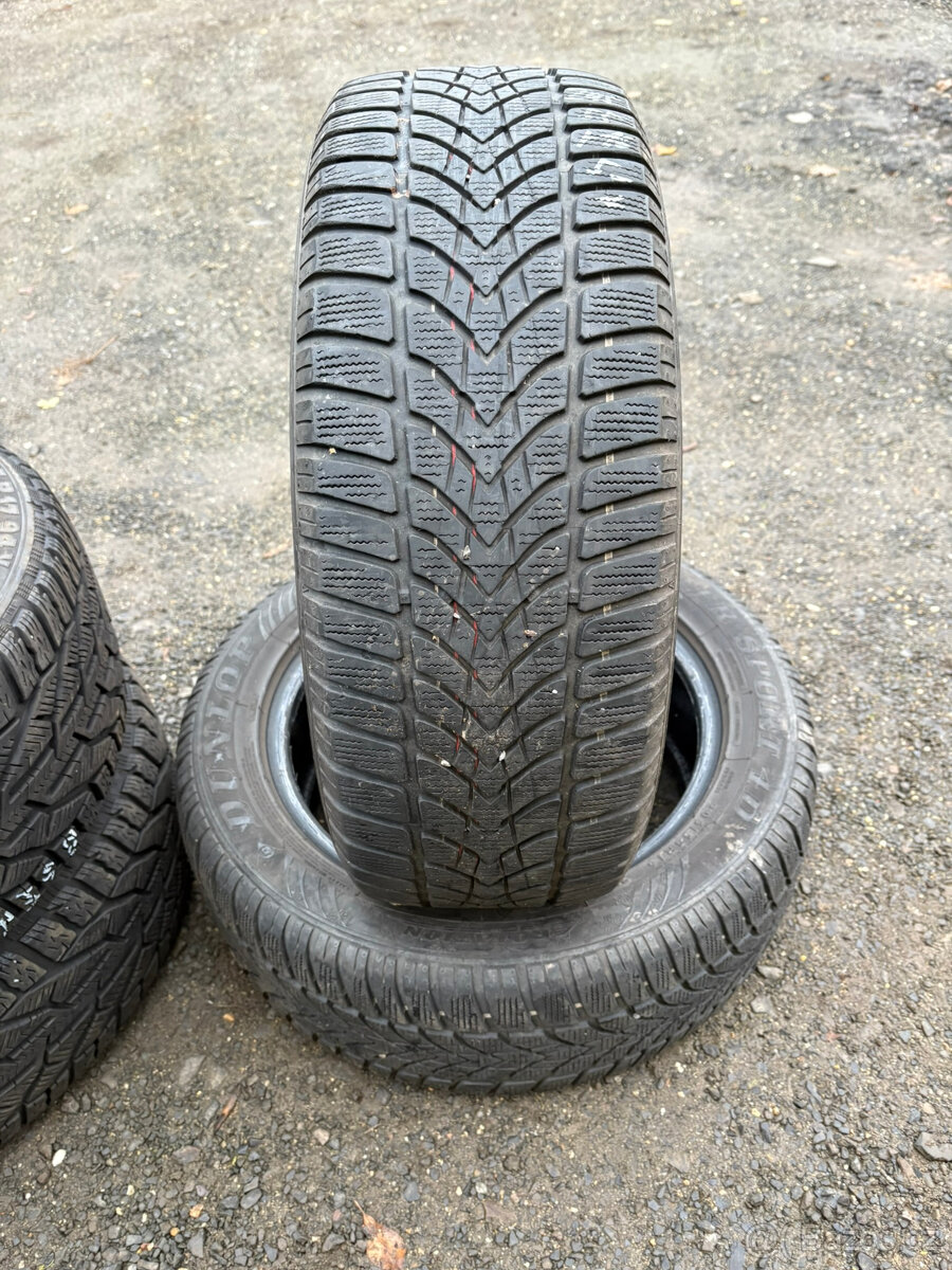 2ks zimní pneu Dunlop 205/55/16