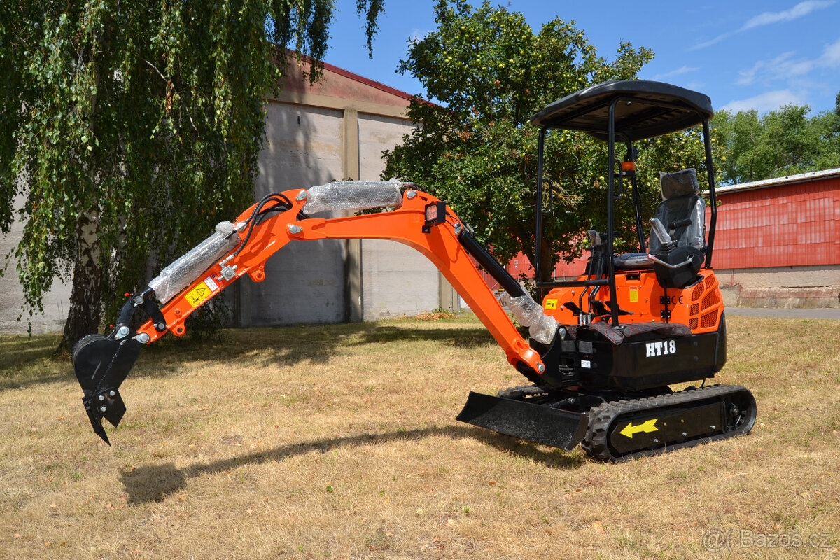 Minibagr HT1800kg Kubota