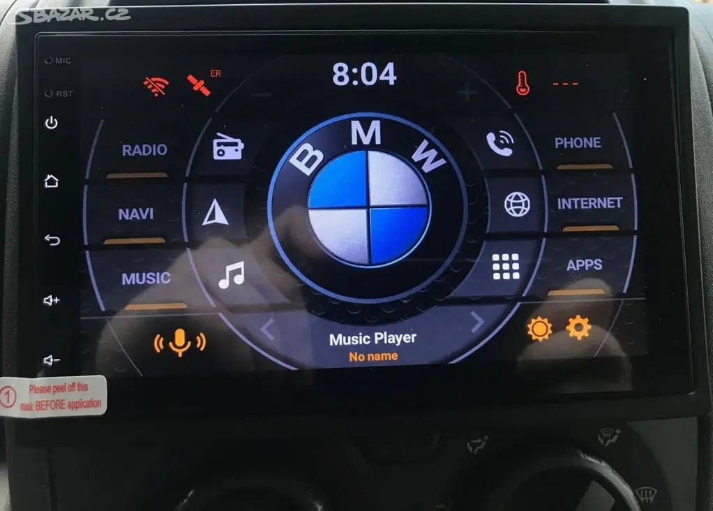 Autorádio Android 2.5D