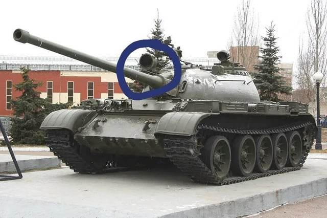Clona pre infračervený reflektor L-2 LUNA tank T55