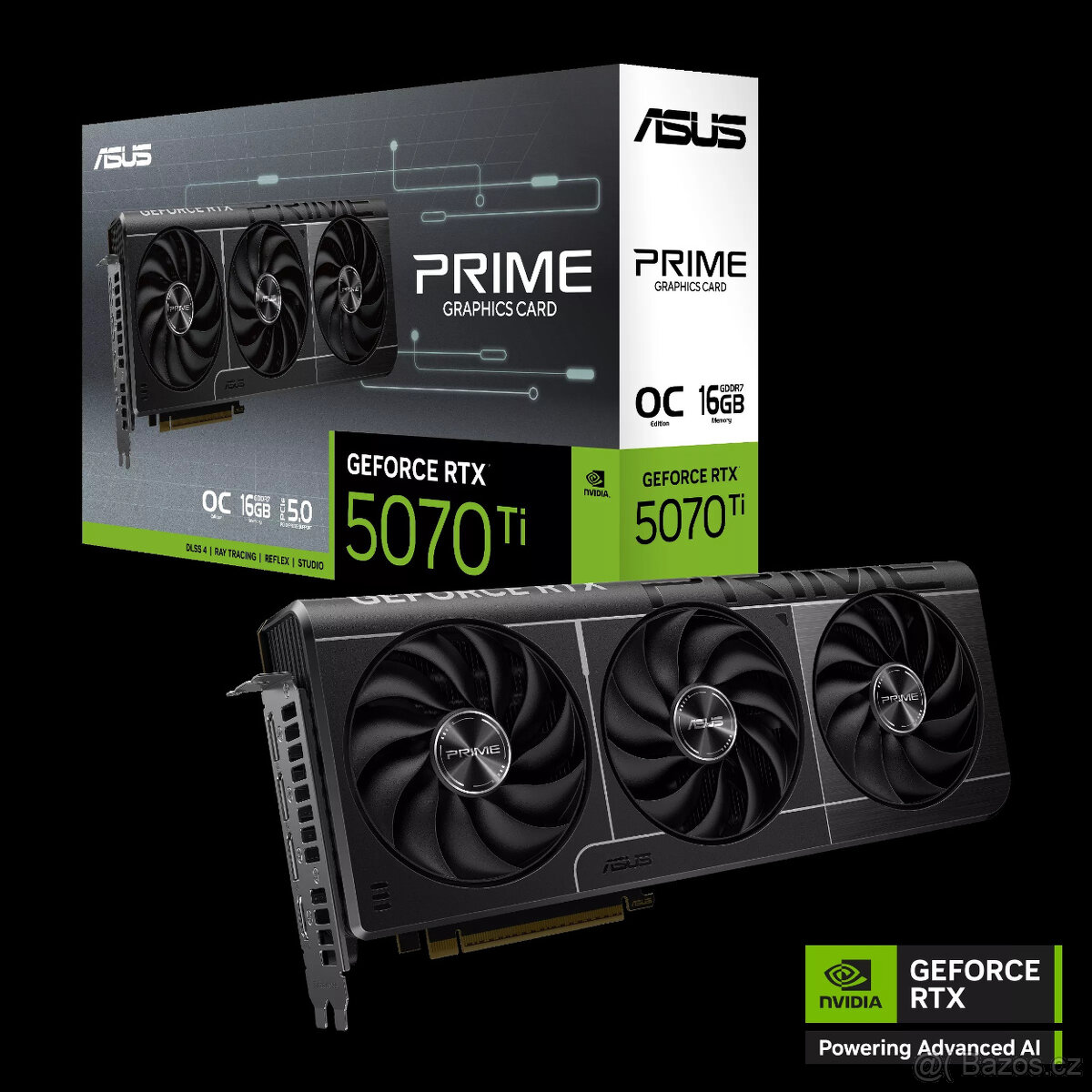 ASUS PRIME GeForce RTX 5070 Ti OC 16GB - Nová Nerozbalená