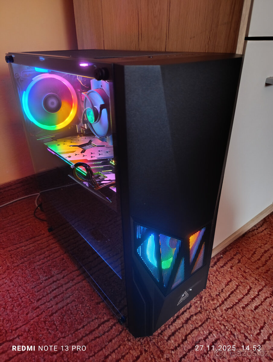Herní PC - Ryzen 4500, 16GB RAM, 1TB NVME, 5700XT, WIN11