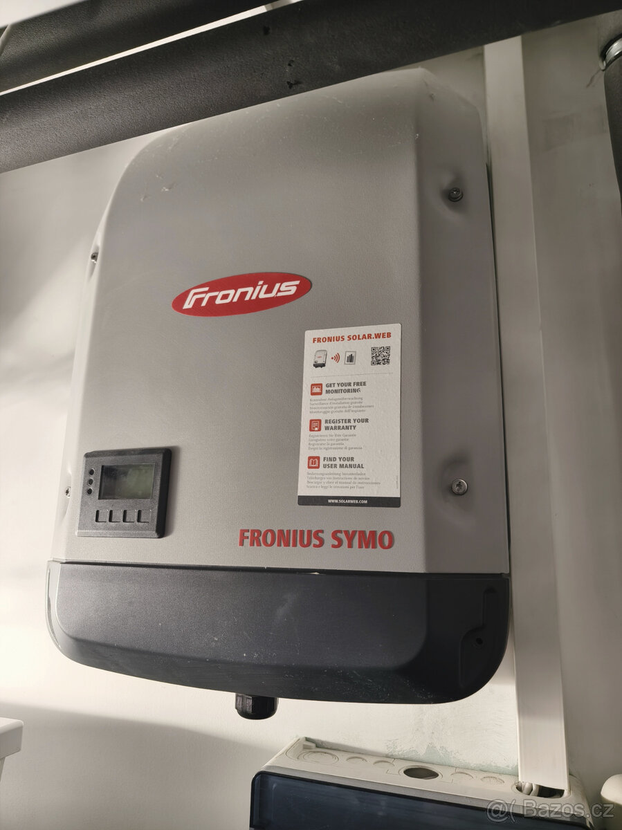 Třífázový střídač Fronius Symo 4.5-3-S s Wifi modulem