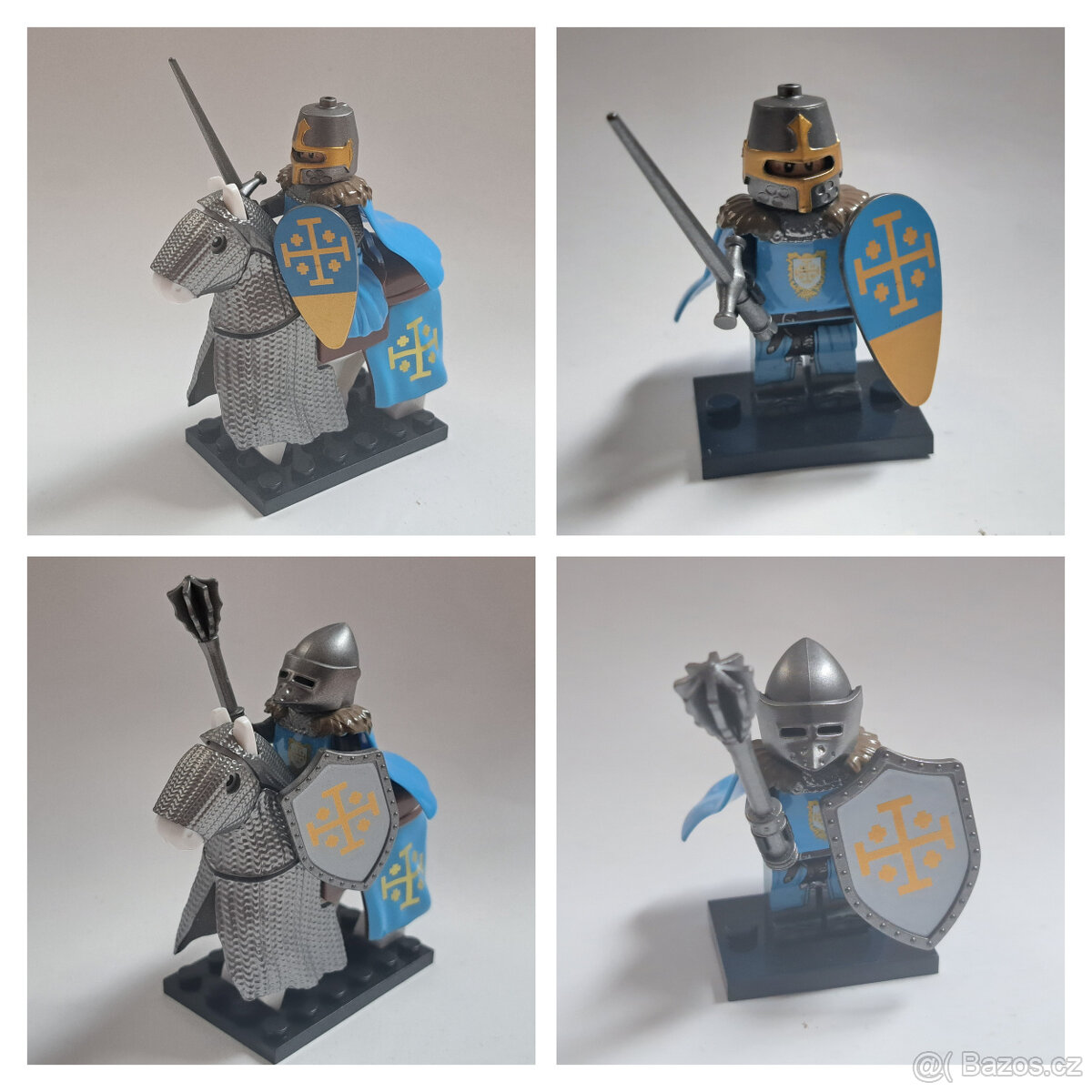 Minifigurky rytíři (4), typ LEGO