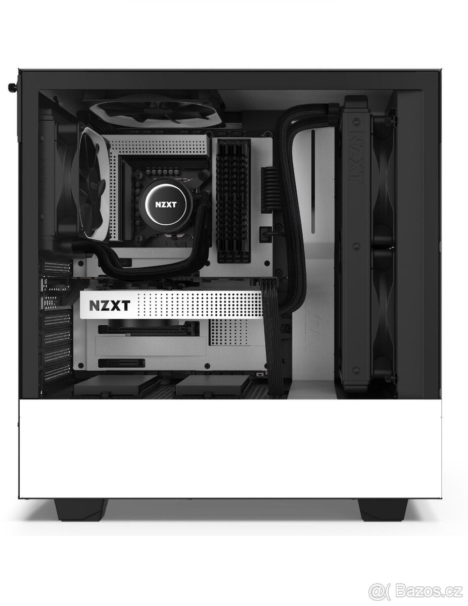 PC skříň NZXT H510 (+ Arctic Liquid Freezer 2 120mm)