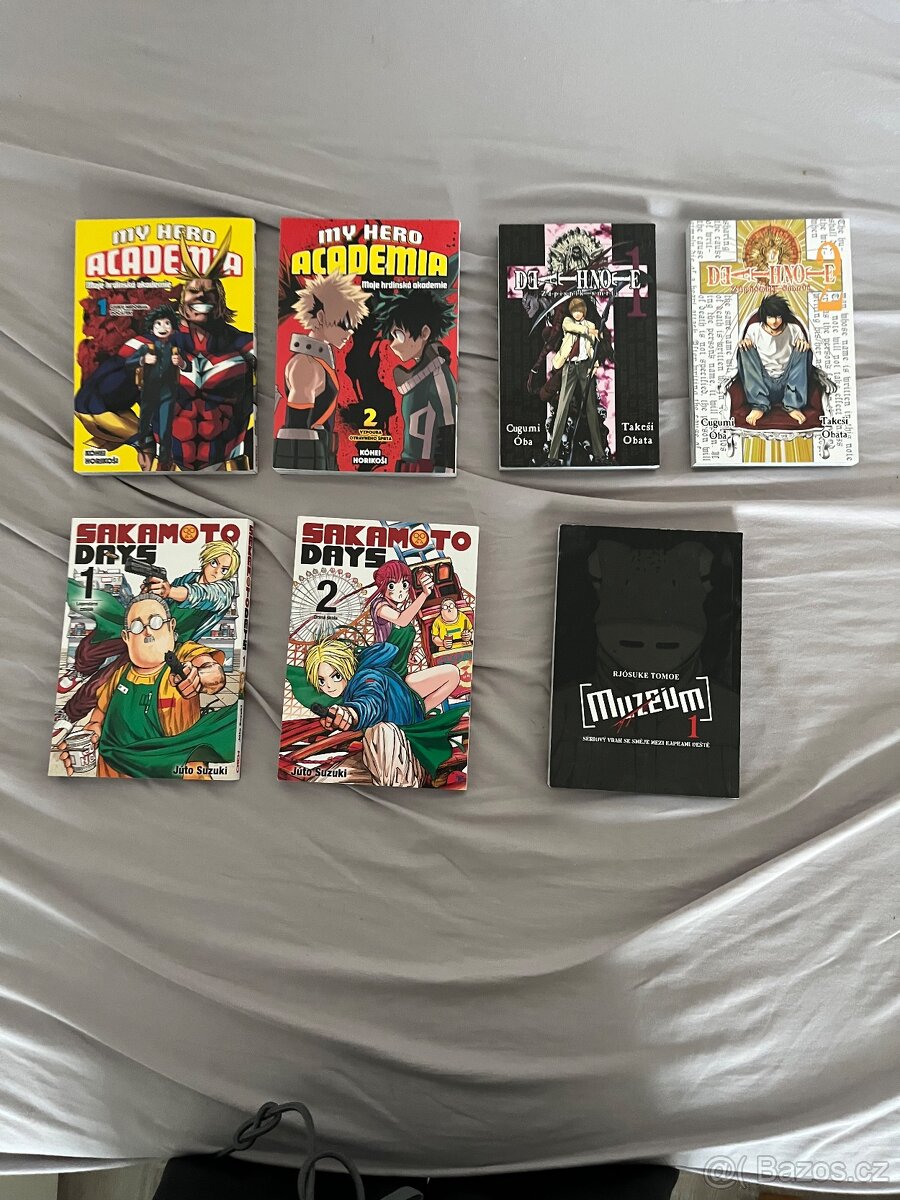 Prodám mangy (japonské komiksy)