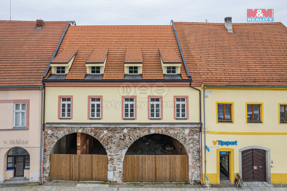 Prodej obchod a služby, 800 m², Soběslav, ul. nám. Republiky