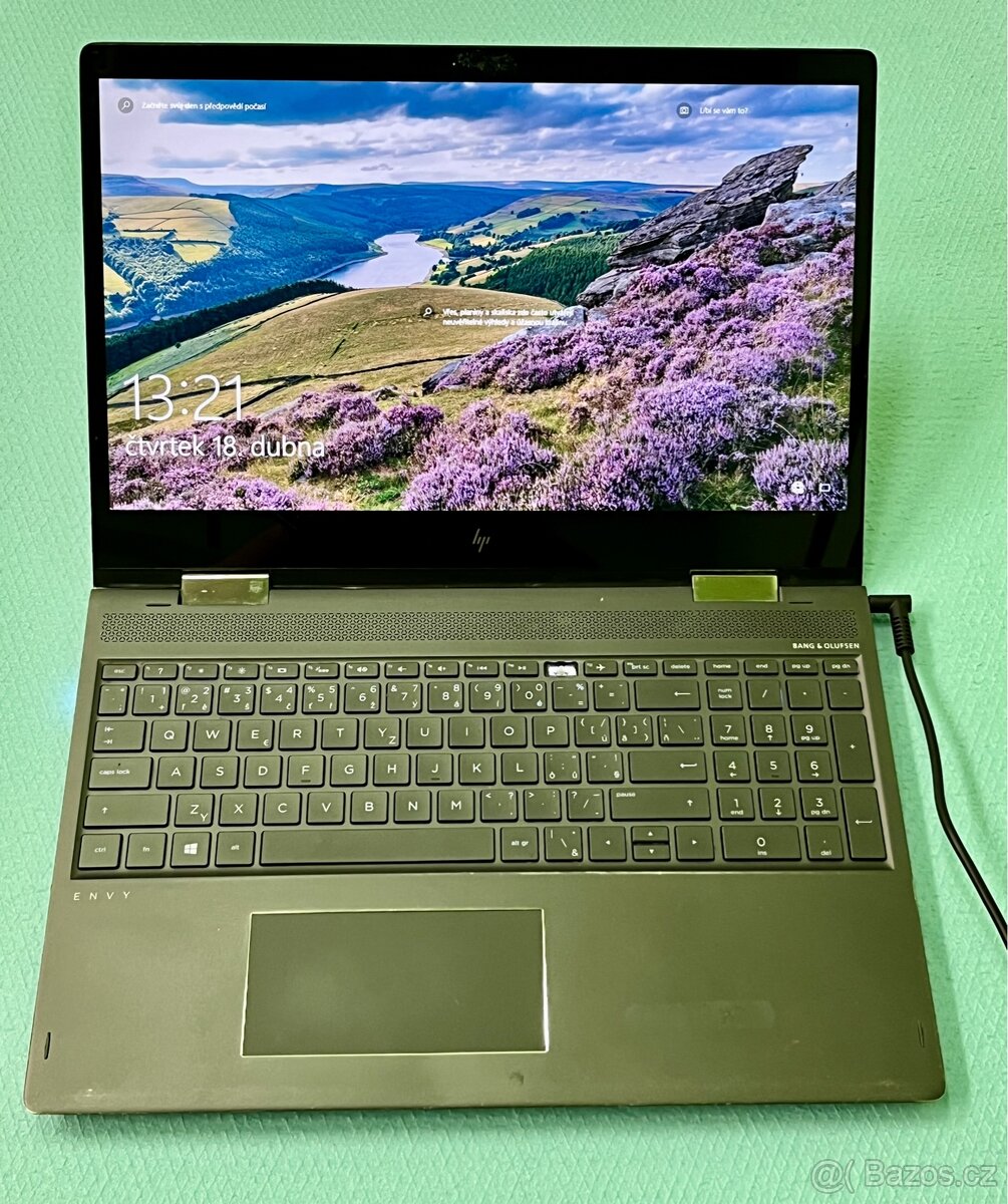 Dotykovy HP ENVY x360 A12-9720P (chybi tlacitko on/off)