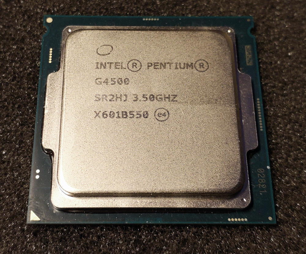 intel Pentium G4500