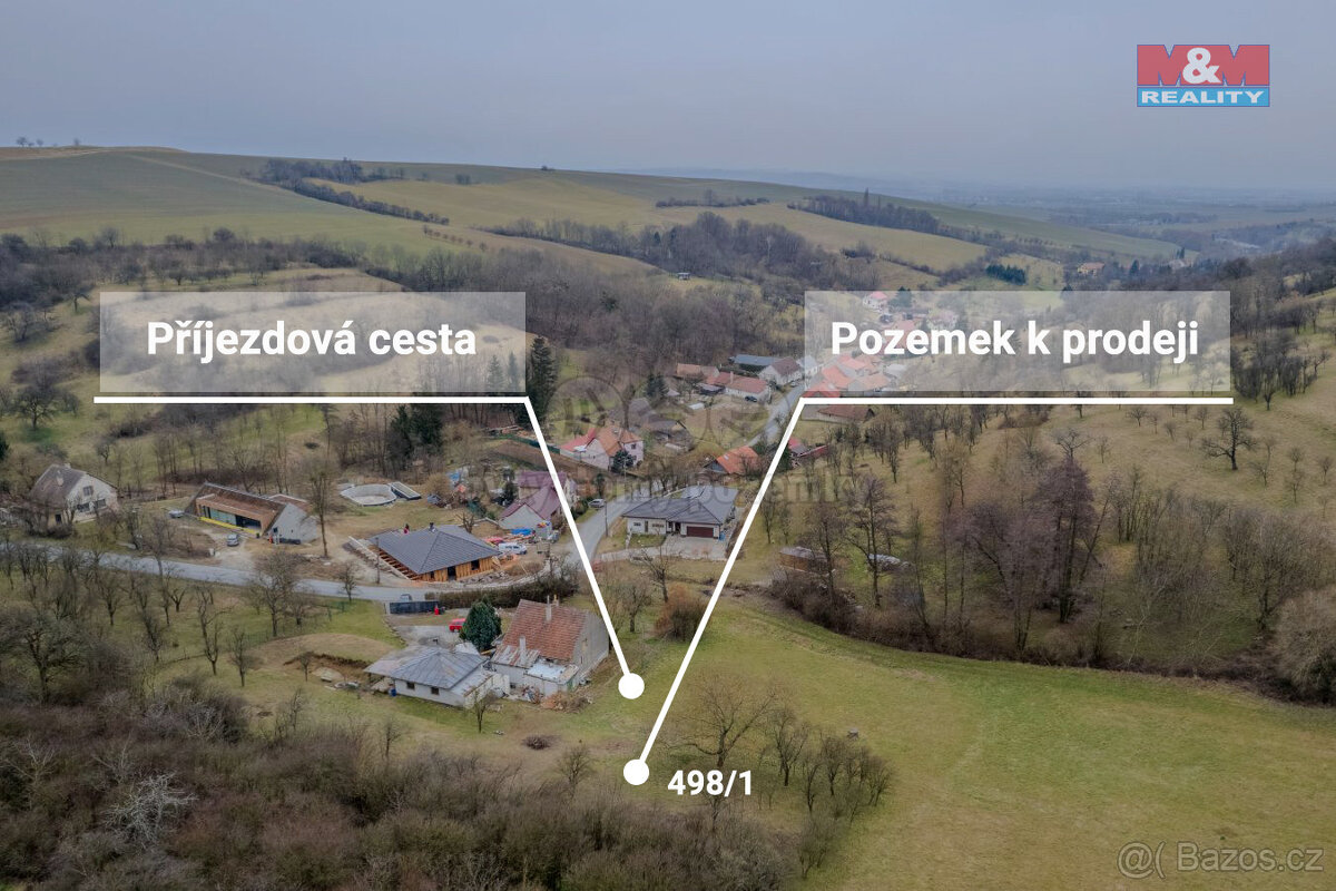 Prodej pozemku k bydlení, 813 m², Halenkovice