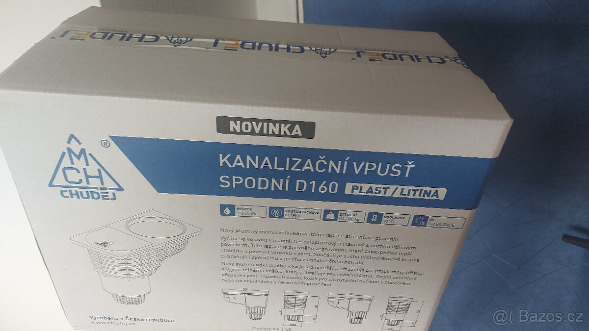 Lapač střešních splavenin spodní D160 - GAJGR - CHUDĚJ