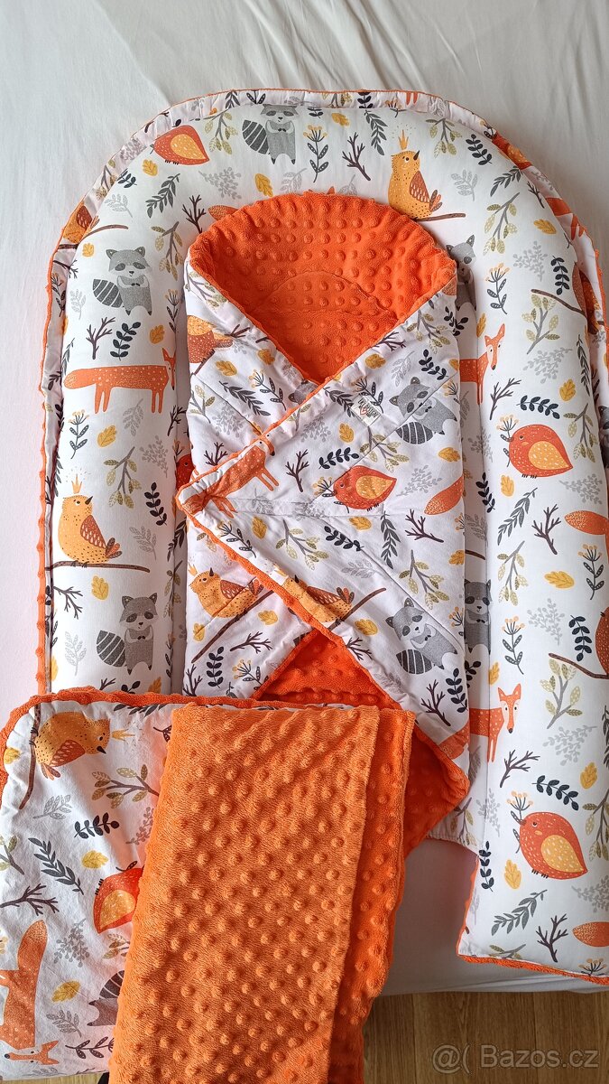 Hnízdečko a výbava do postýlky Ekindesign