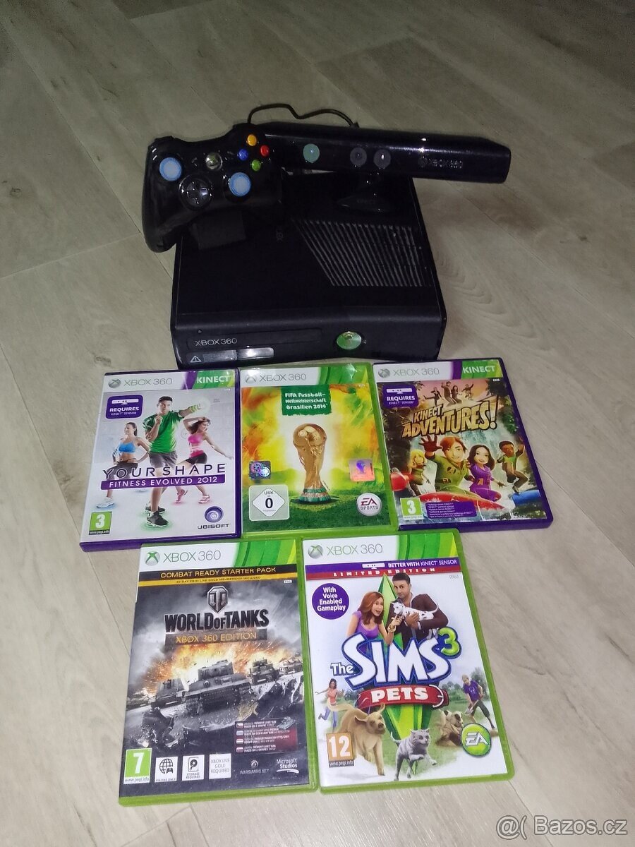 Xbox 360 Slim Kinect