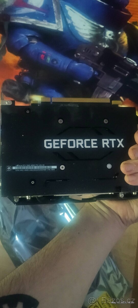 Grafická karta MSI GeForce RTX 3060 AERO ITX 12G OC