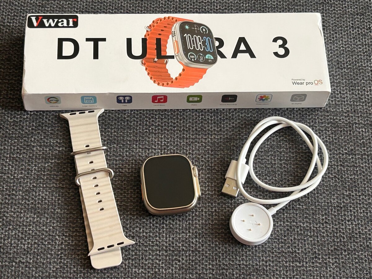 Chytré hodinky DT Ultra 3 pro