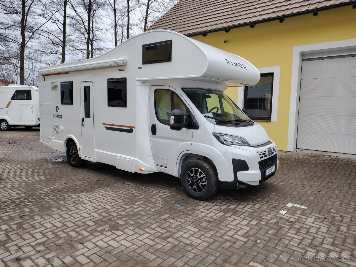 NOVÝ obytný vůz Fiat Ducato, Rimor, SARUS 9
