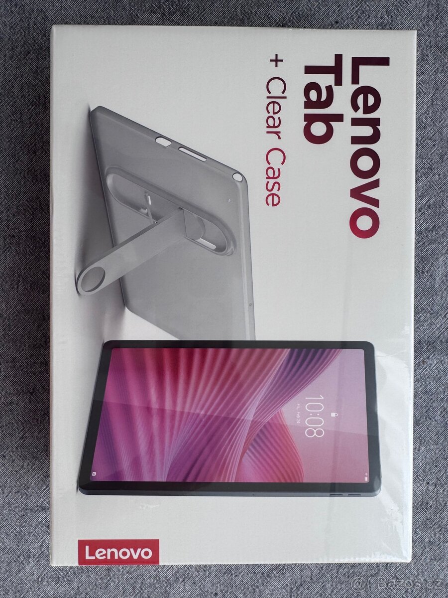 Lenovo TAB 10.1", 4GB + 64GB, Luna Grey + kryt se stojanem
