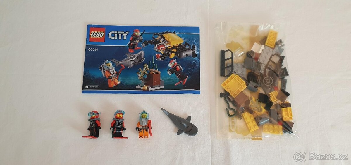 LEGO City 60091 Hlubinný mořský výzkum: startovací sada