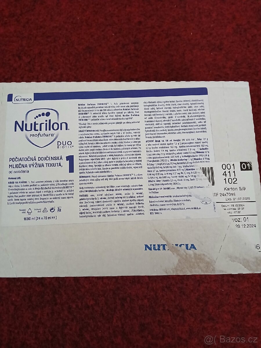 Nutrilon profutura 24 ks