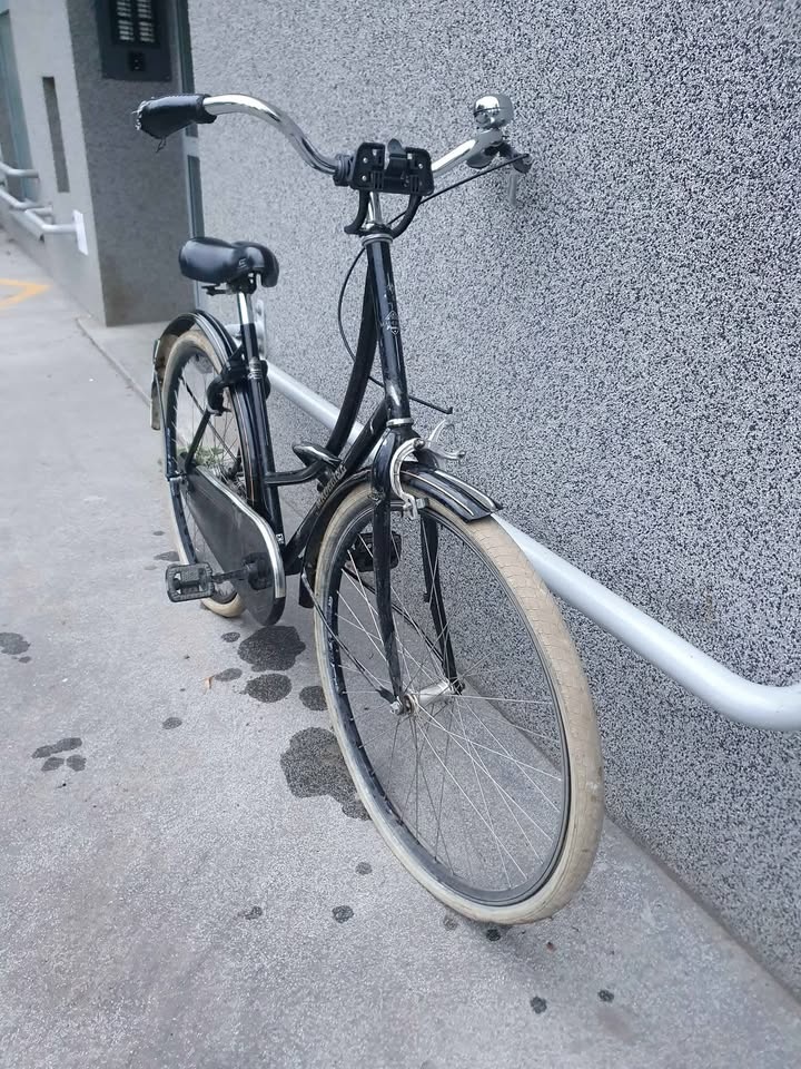 Holandské městské kolo k opravě