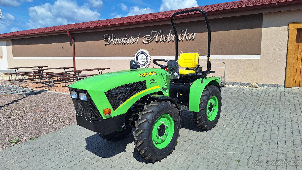 malotraktor WINEA 26 LD Comfort zánovní stav