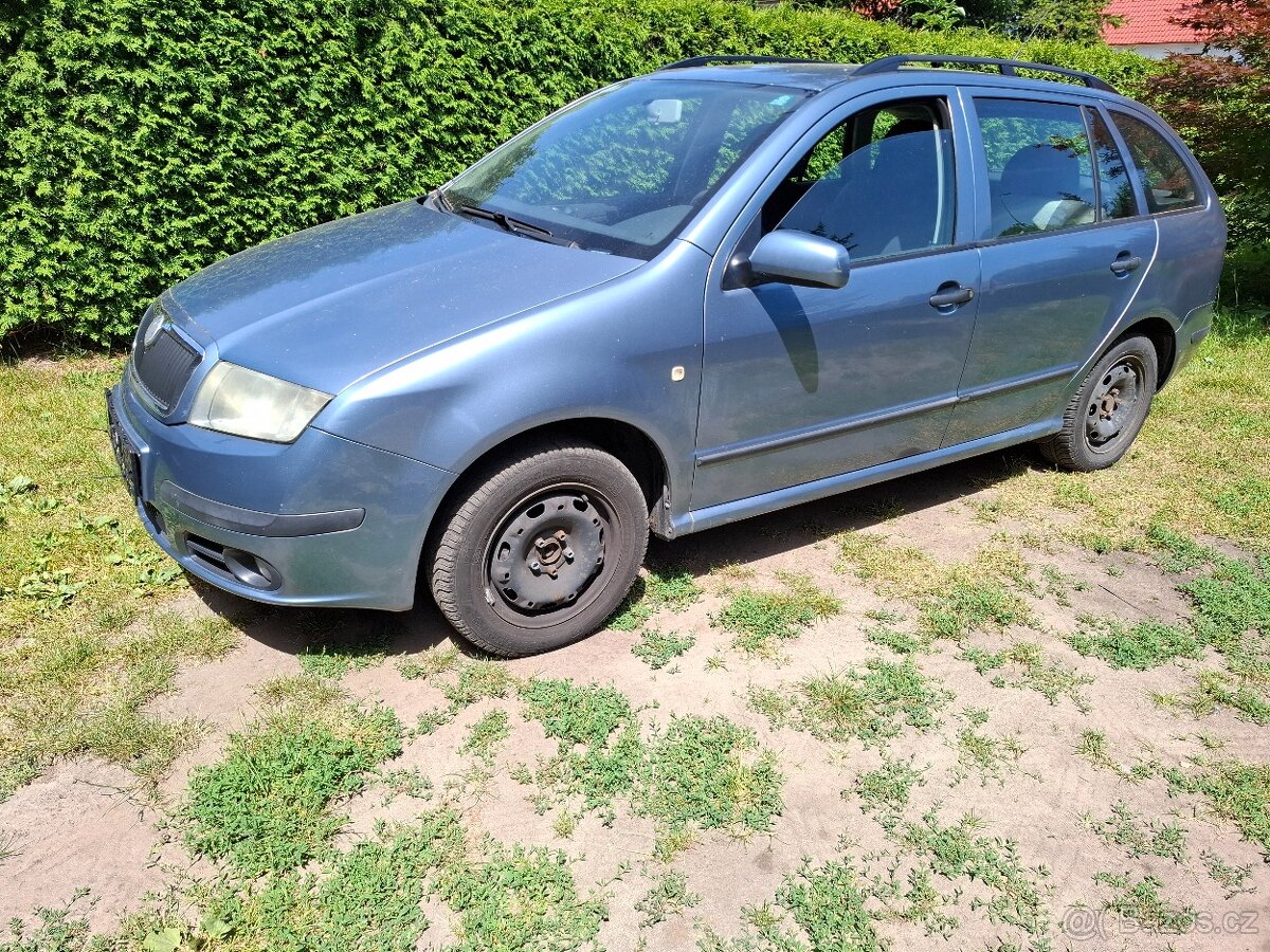 Škoda Fabia 1.2i Kombi Klima Model 2008 Facelift Nová Stk