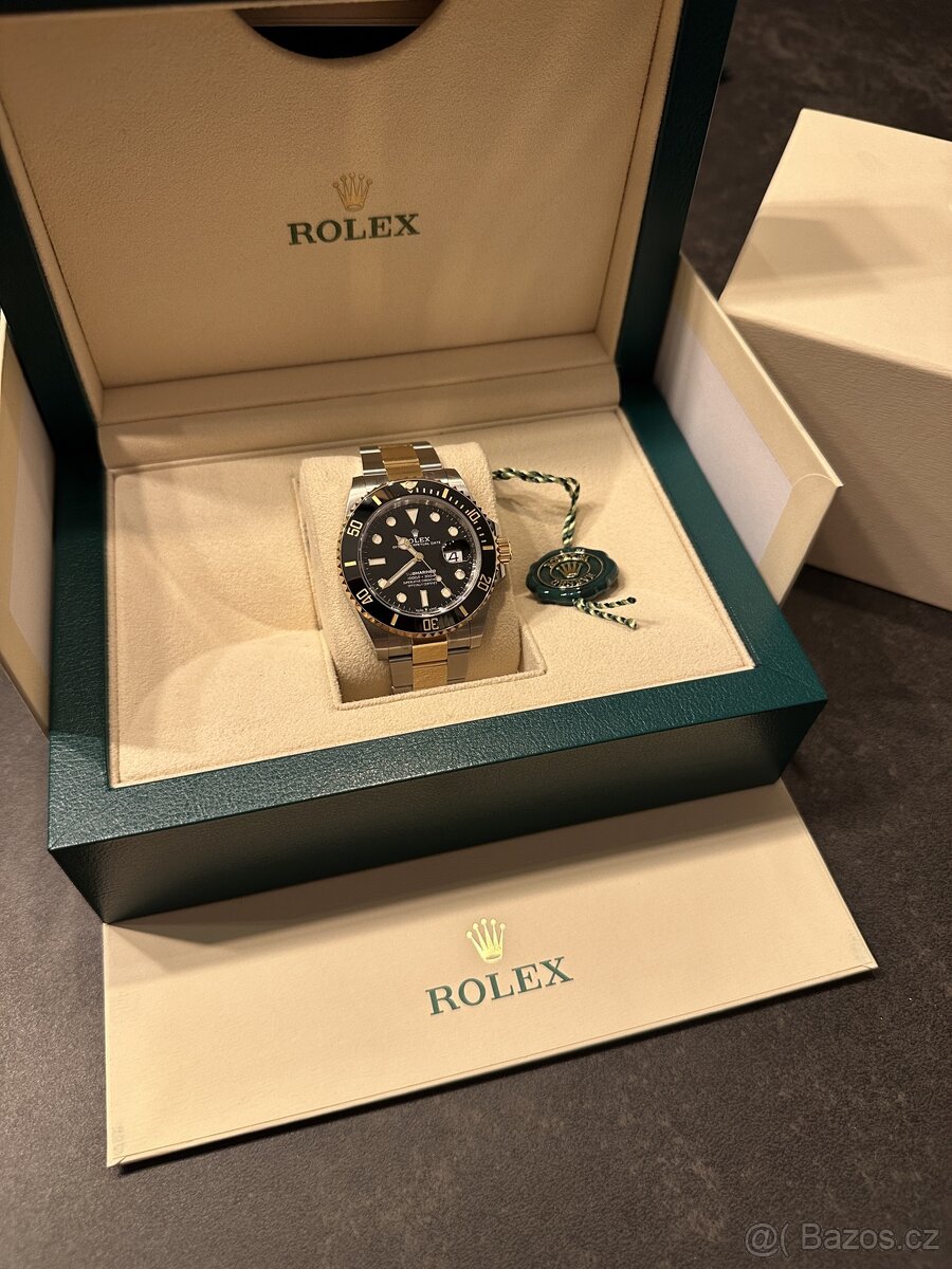 Rolex submariner yellow gold/oystersteel
