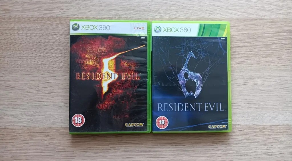 Resident Evil 5 a 6 na Xbox 360