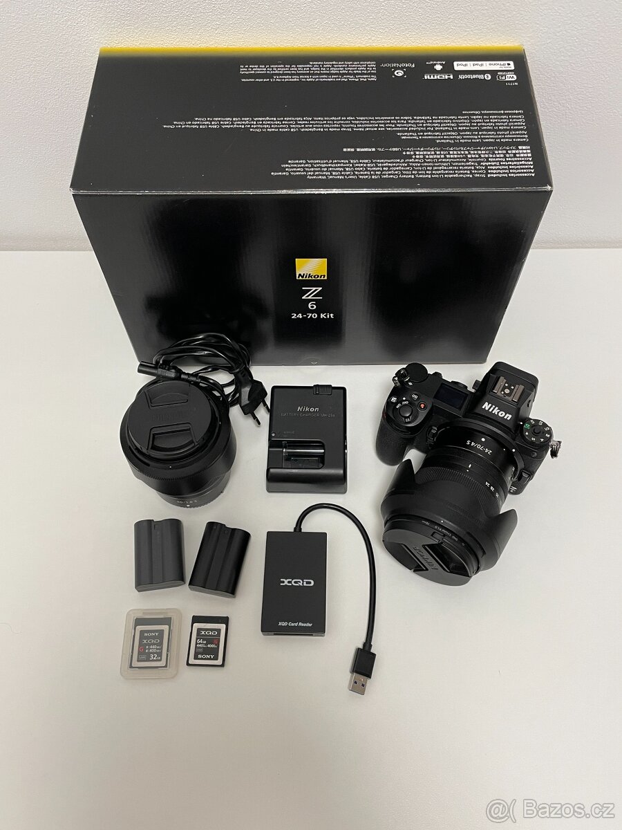 Nikon z6 + Nikon 24-70 f4 + Nikon 50 f1.8