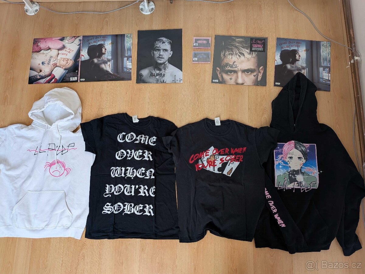 Lil Peep LP's / CD's COWYS pt. 1 and pt. 2 + merch
