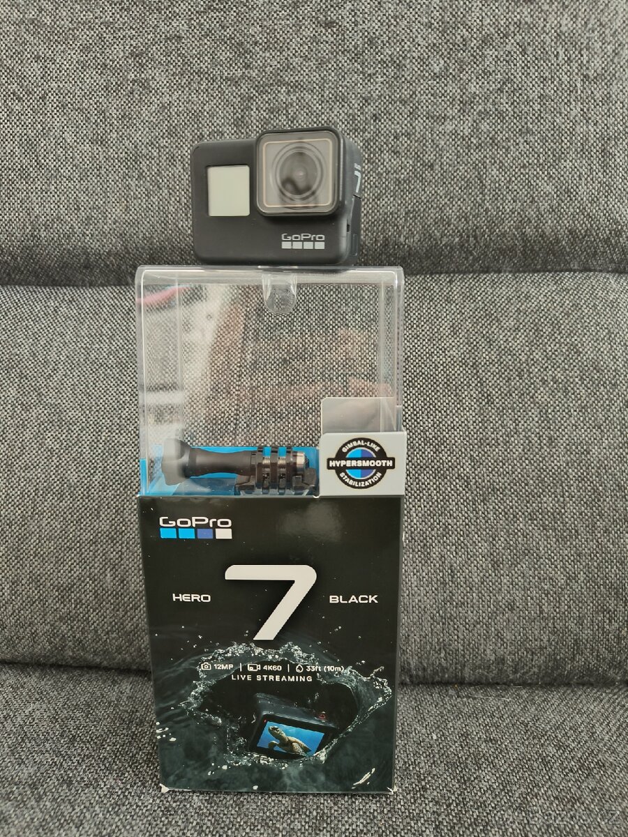 GoPro Hero 7 Black + příslušenství