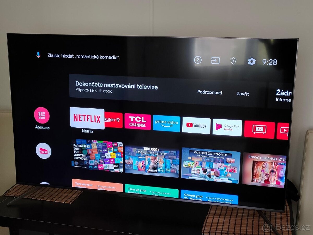 Smart tv TCL 55 palců/139 cm Android