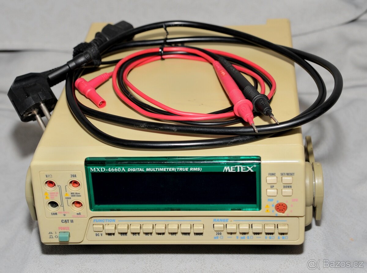 Digitální multimetr Metex MXD-4660A