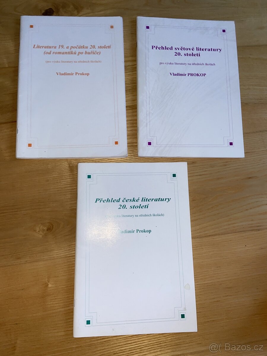 Učebnice Český jazky Literatura Vladimír Prokop