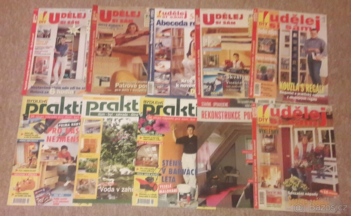 10 časopisů - Udělej si sám, Praktik