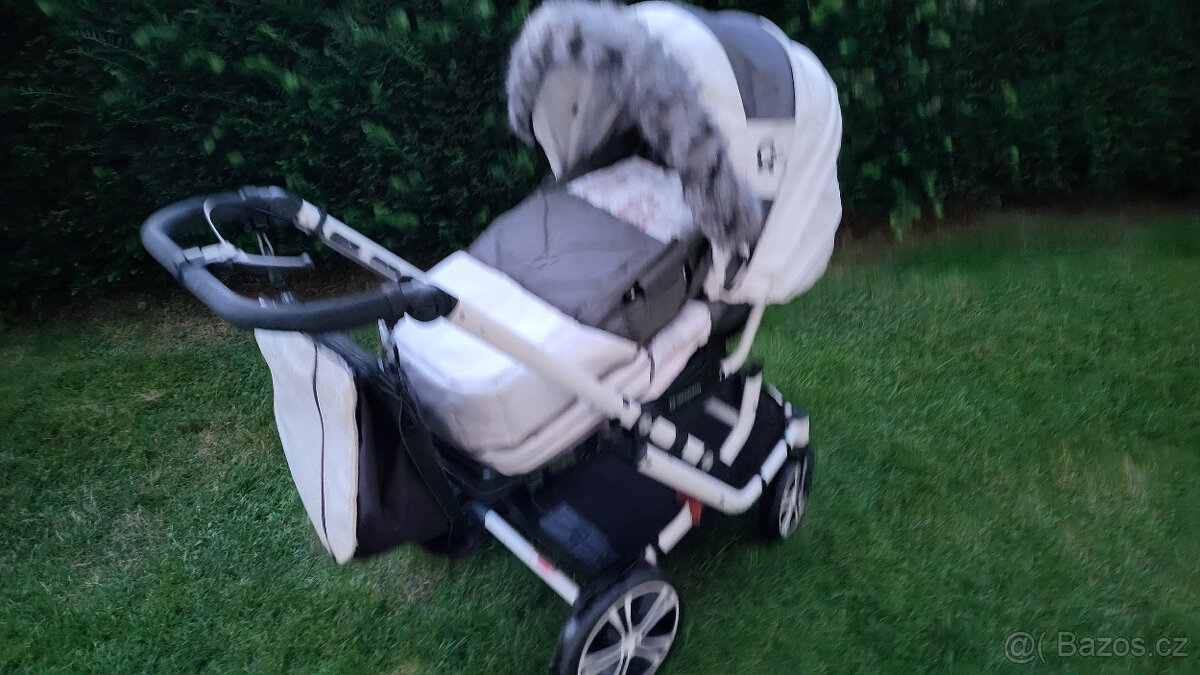 Gesslein F4 bílá koženka