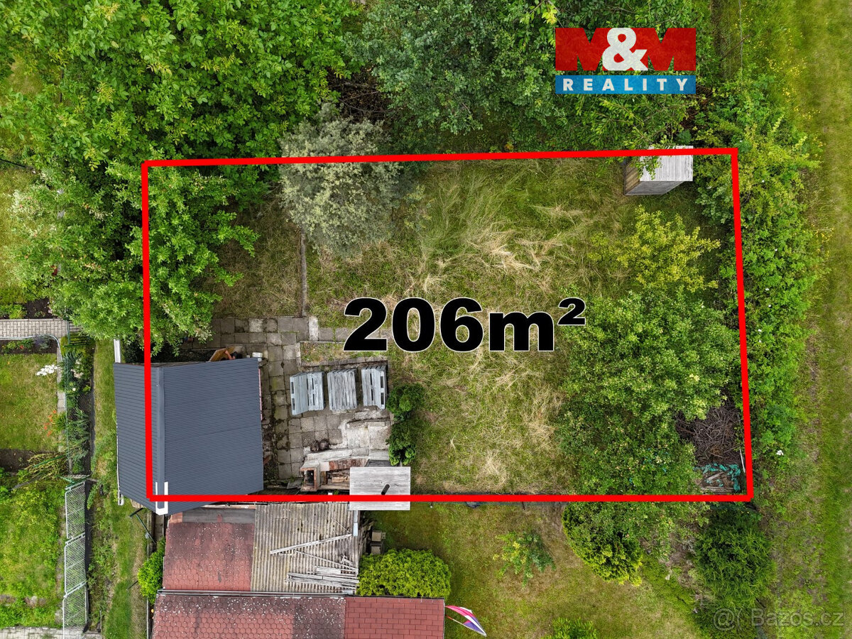 Prodej zahrady, 206 m², Karviná