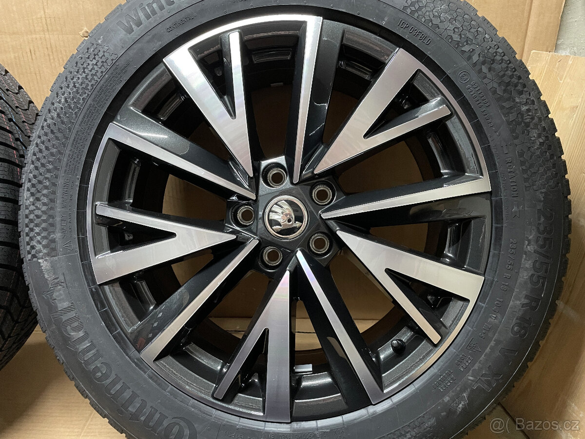 KODIAQ II R18 NOVÁ ZIMNÍ SADA GIGARO 235/55/18 104V DOT2024