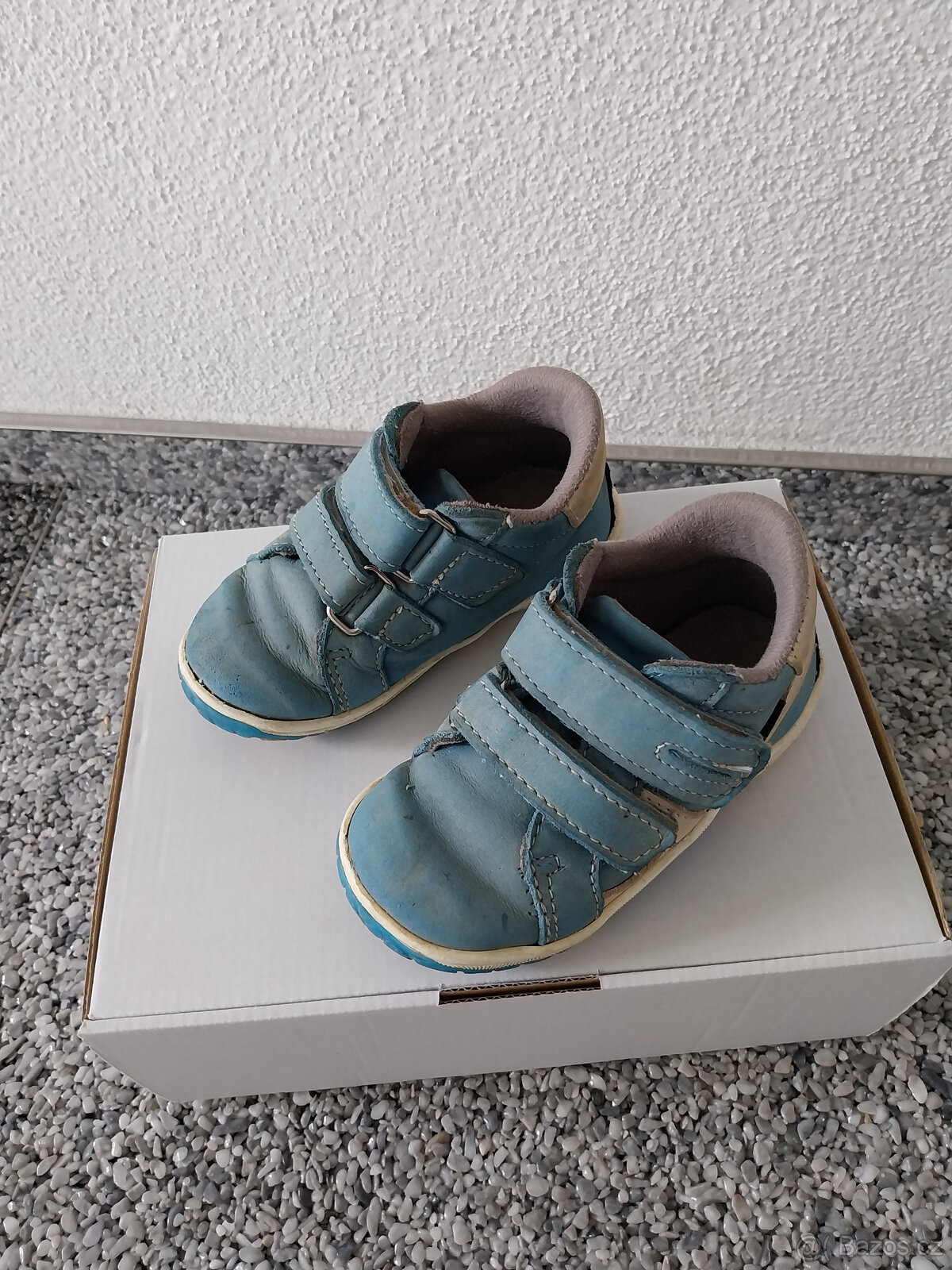 Dětské kožené boty Sante vel. 22