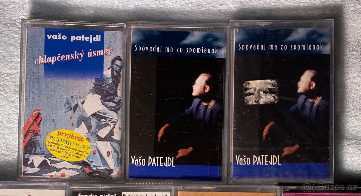 Mc kazety Vašo Patejdl SPOLU ZA 500kč