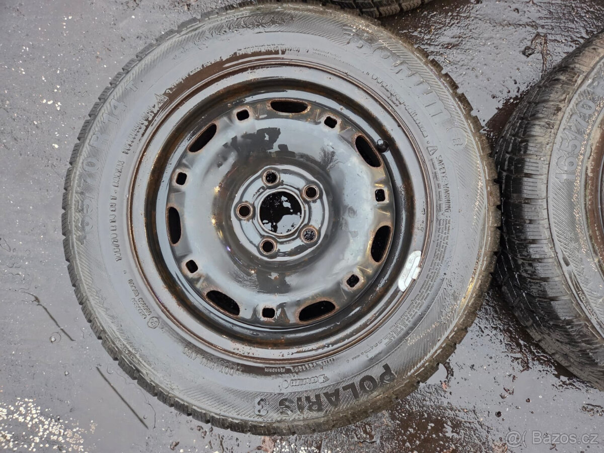 Sada plech 165/70 R14