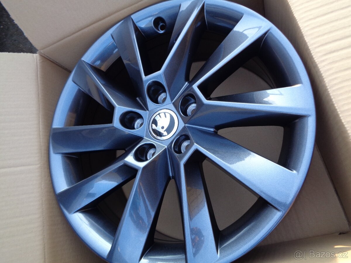 škoda superb 17 alu 5x112 nová original škoda