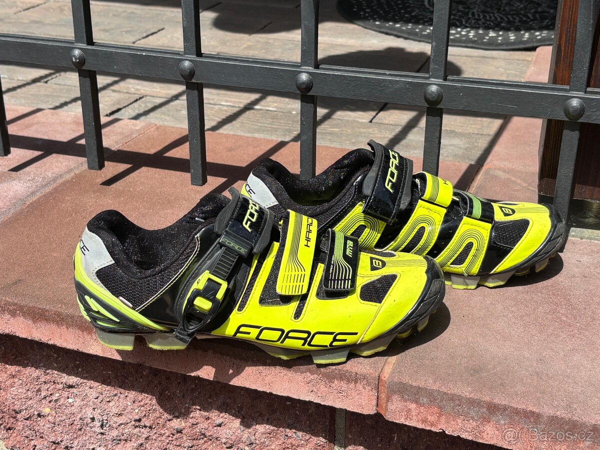 FORCE MTB boty/tretry + šlapátka SPD