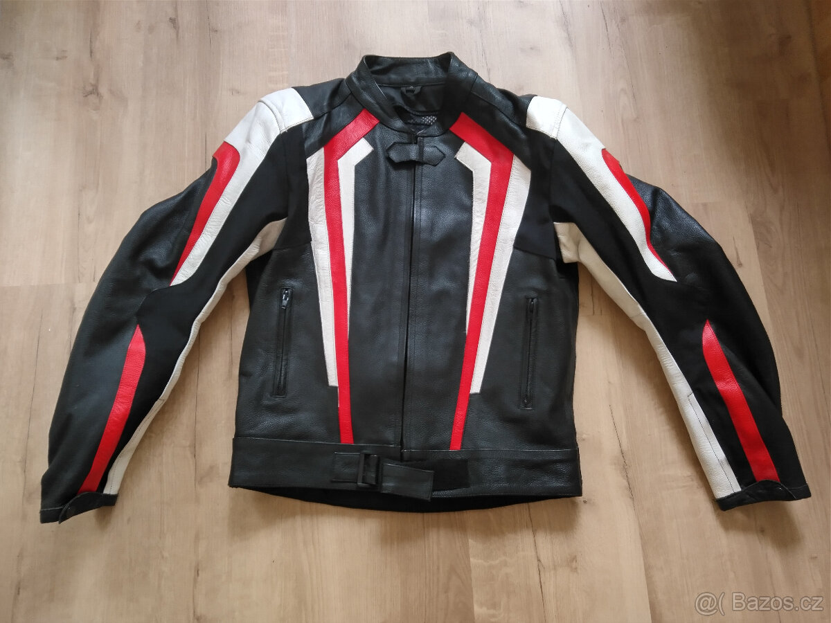Dámská kožená motobunda