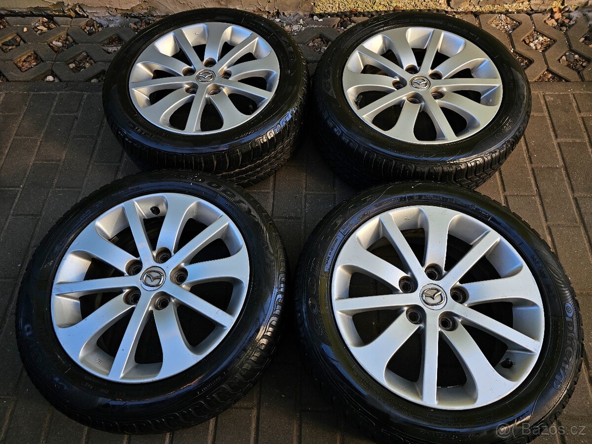 ALU letní kola disky Mazda 5 Mazda 3 R16 5x114,3 ET52,5