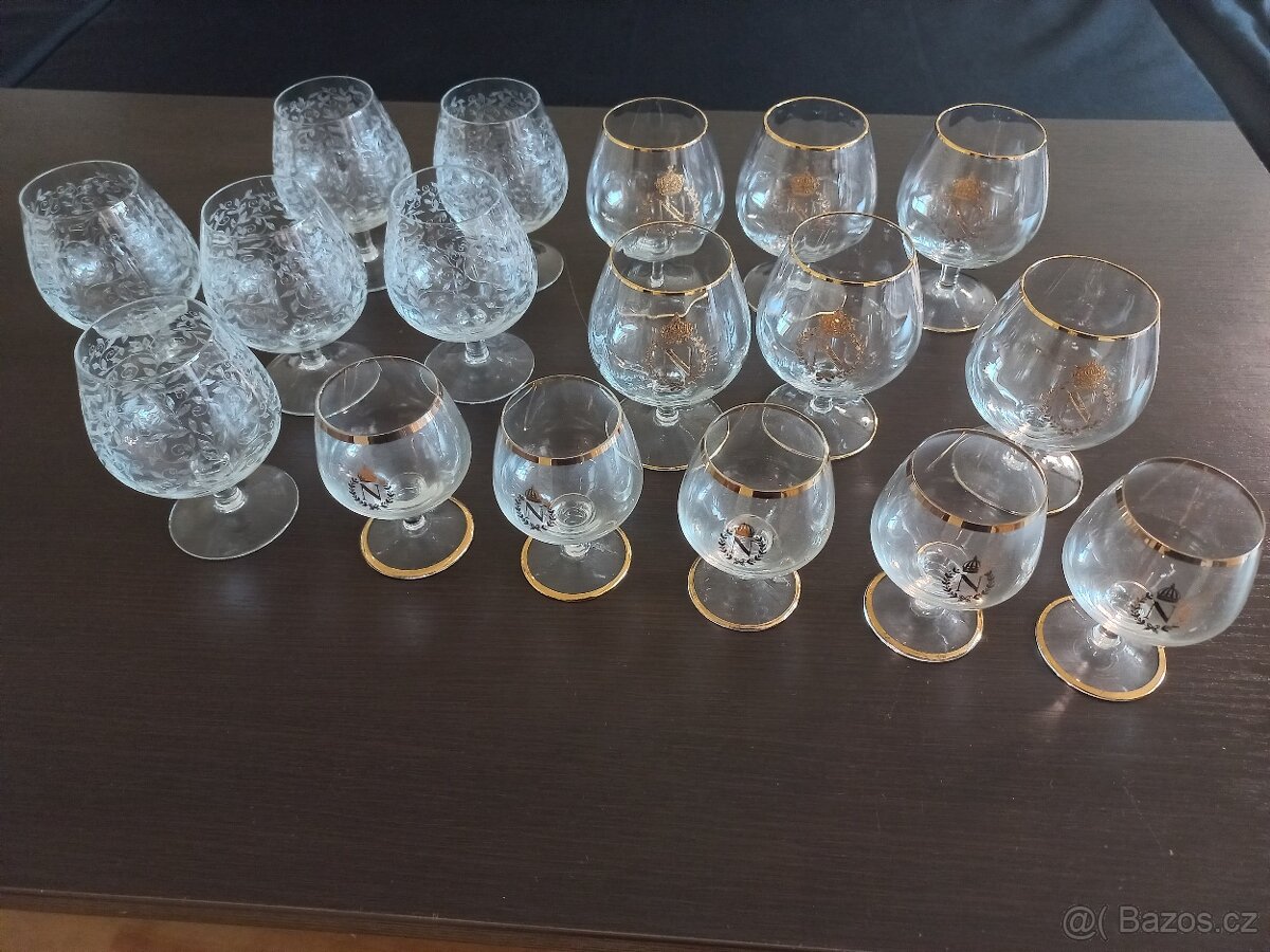 Skleničky na whiskey/koňak