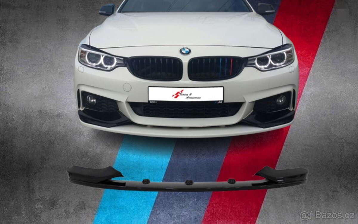 BMW F32/F33/F36 M Performance Lipo spoiler - Černý Lesk