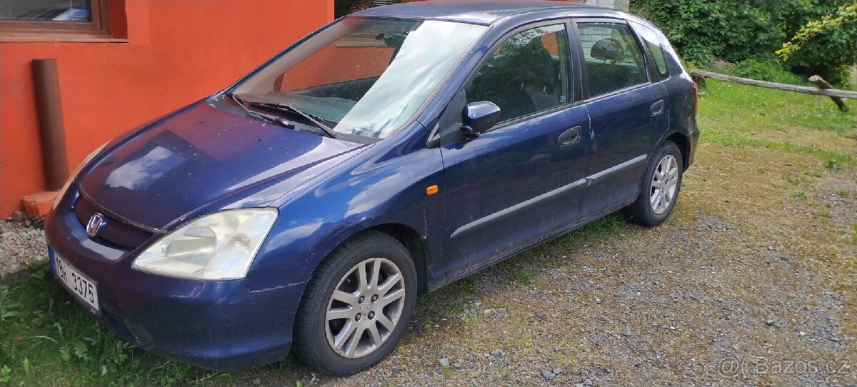 Honda civic 1.7 cdti, 2003 r.v.